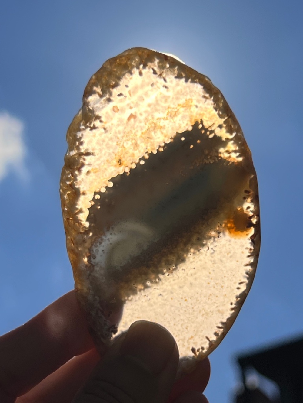 Agate (9) slab with stand | Crystal